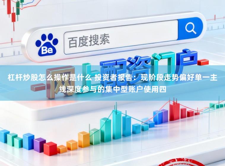杠杆炒股怎么操作是什么 投资者报告：现阶段走势偏好单一主线深度参与的集中型账户使用四