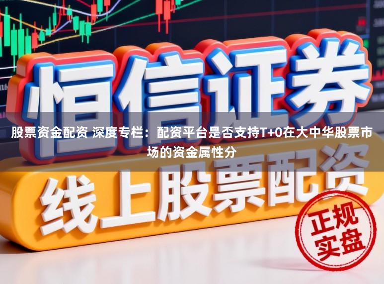 股票资金配资 深度专栏：配资平台是否支持T+0在大中华股票市场的资金属性分
