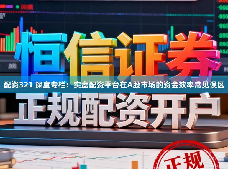 配资321 深度专栏：实盘配资平台在A股市场的资金效率常见误区